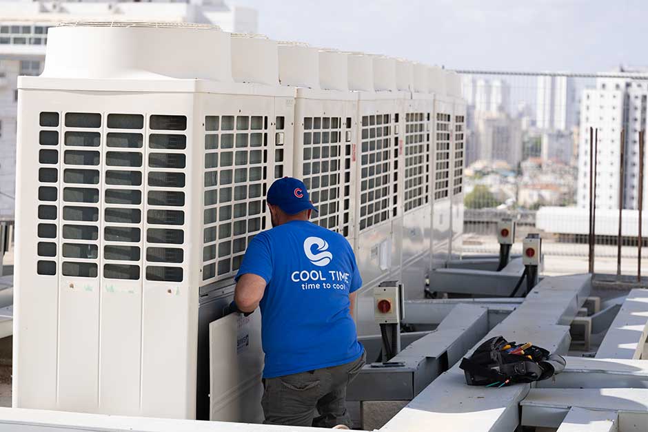 VRF system installation